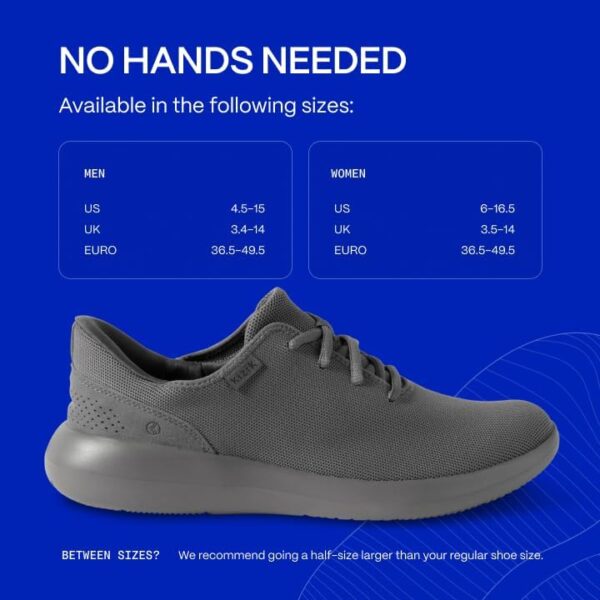 Kizik Shoes: Madrid Comfortable Breathable Eco-Knit Slip On Sneakers, Convenient Hands Free Shoes | Walking Shoes for Men, Women and Elderly | Stylish, Orthopedic Shoes for Athleisure and Travel - Image 4